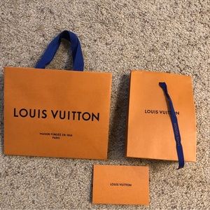 Louis Vuitton packaging set